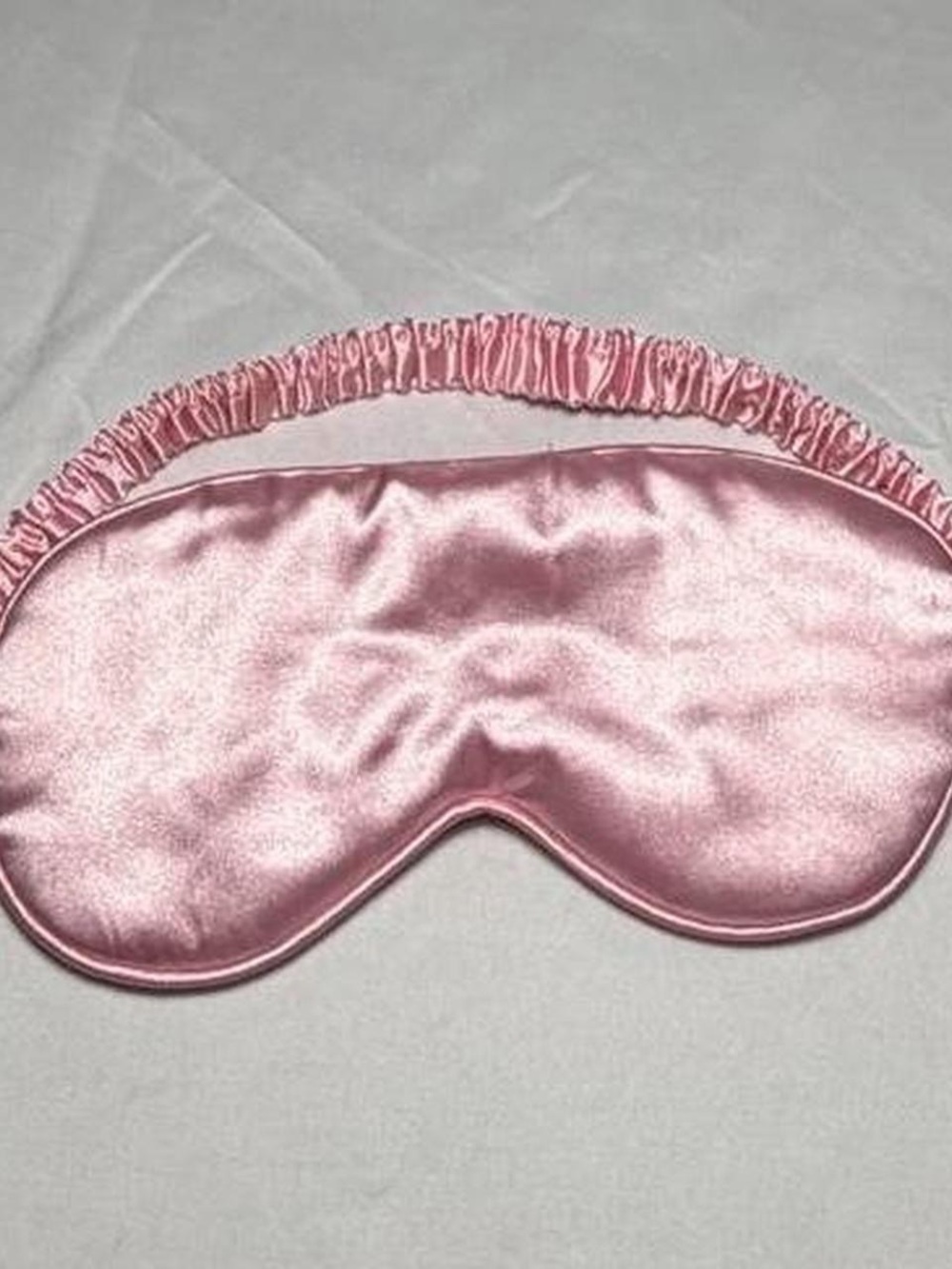 Silky Pink Satin Sleep Mask